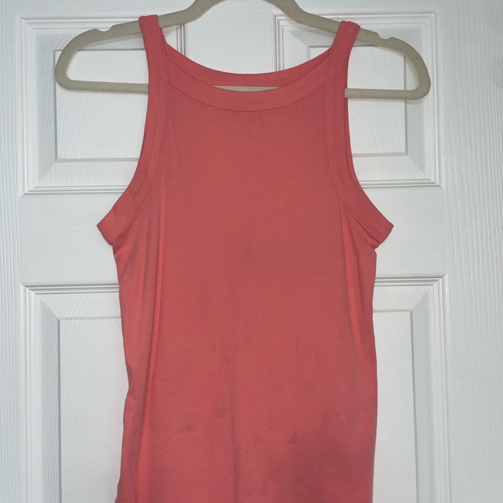 LOFT Coral Tank Top